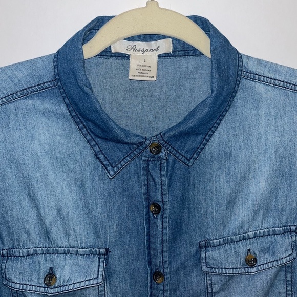 Denim Style Top - Picture 4 of 7